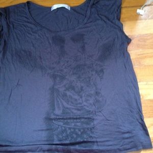 Navy blue Giraffe shirt!