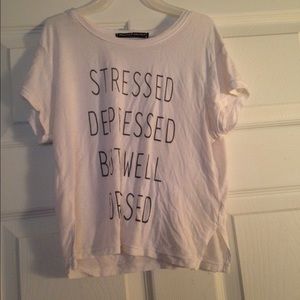 Crop tee,