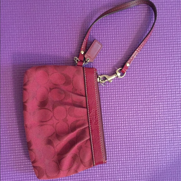 Coach wristlet