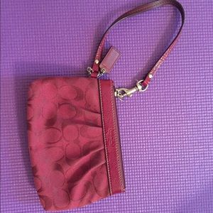 Coach wristlet