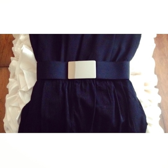EXPRESS black elastic belt
