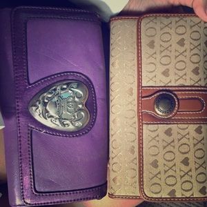 Kathy wallet and XOXO