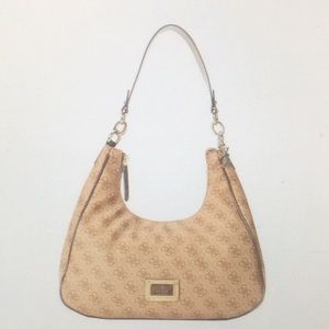 Guess Purse Sg425802 Reama Hobo Coffee Handbag NWT