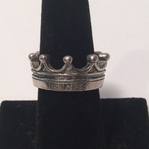 "Princess" Crown Fashion Ring
