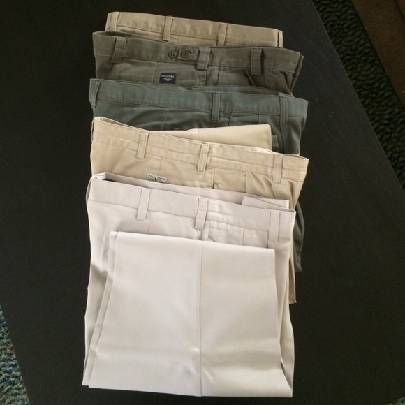 Bundle 5 pair men's casual dress pants! Size 34