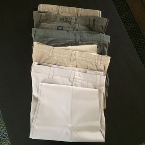 Bundle 5 pair men's casual dress pants! Size 34