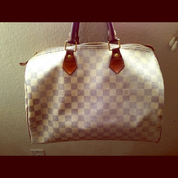 AUTHENTIC Louis Vuttion Damier Azur Speedy PP 265