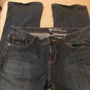 GAP bootcut jeans.