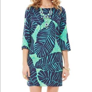 Lilly Pulitzer Under The Palms Shift Dress SIZE 0
