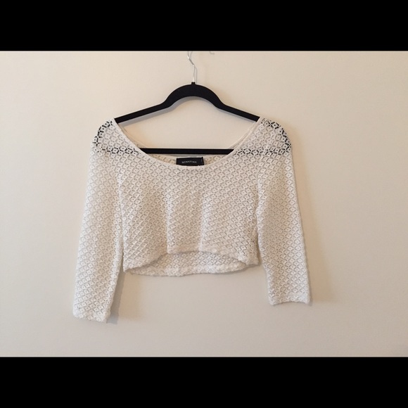 Urban Outfitters Minkpink crochet crop top - Picture 1 of 1