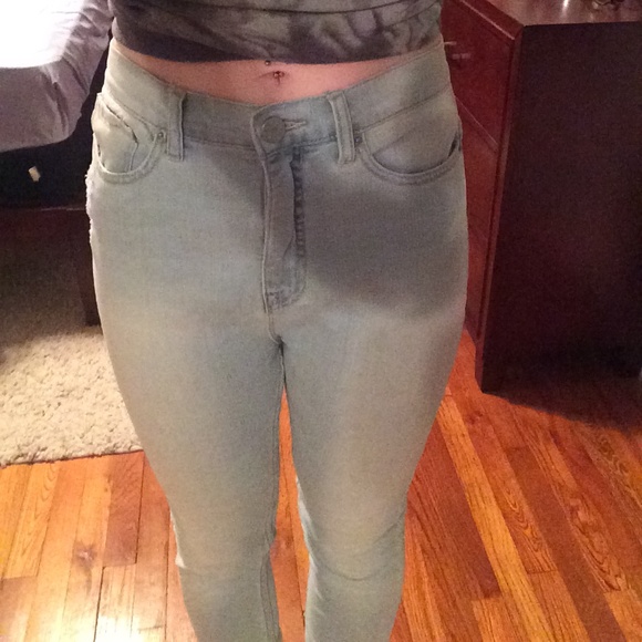 BDG Super High Rise Twill Skinnies - Picture 3 of 4