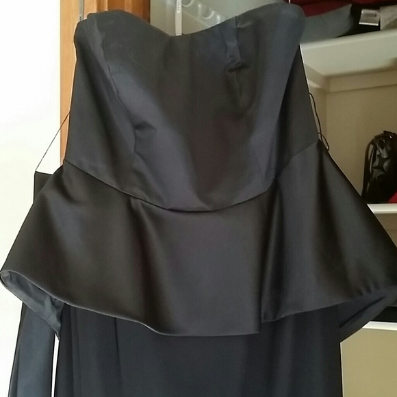 Black formal dress Vera Wang
