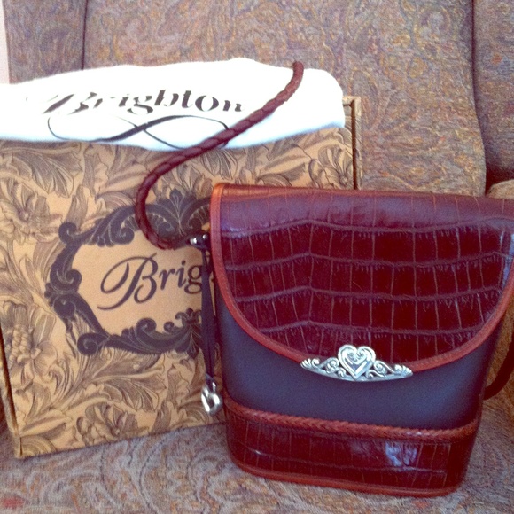 Brighton Handbags - Black and brown Brighton bag