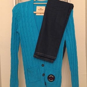 Blue Cardi
