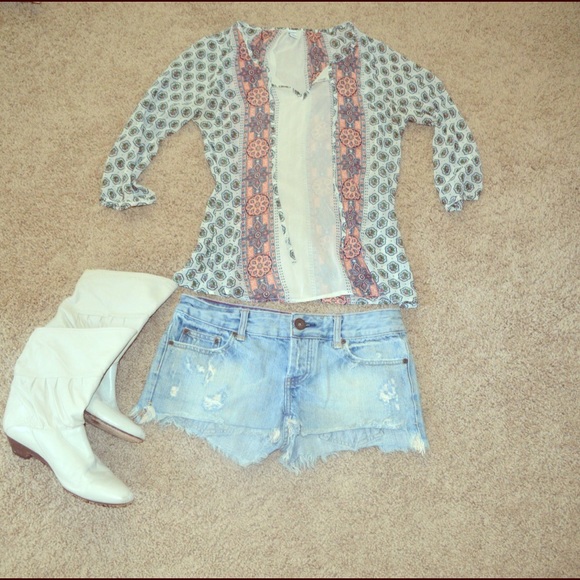 Old Navy Tops - Boho print top