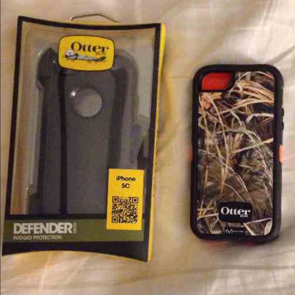 iPhone 5 CAMO real tree otter box case