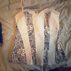 Super cute corset top