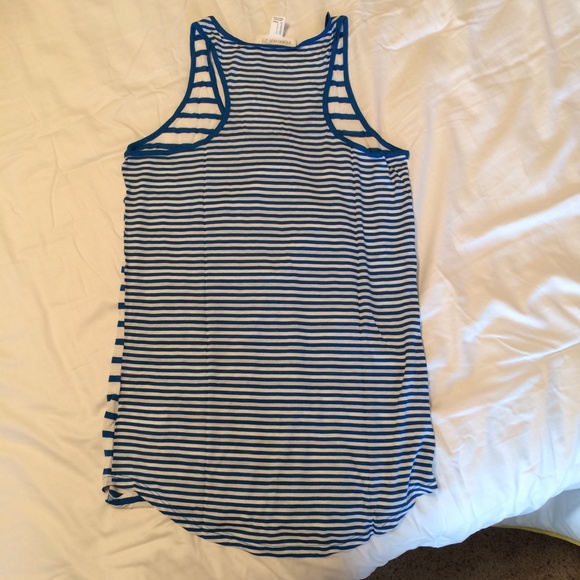NWT blue striped tank - Picture 2 of 2