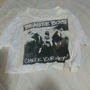 Beastie boys crop top