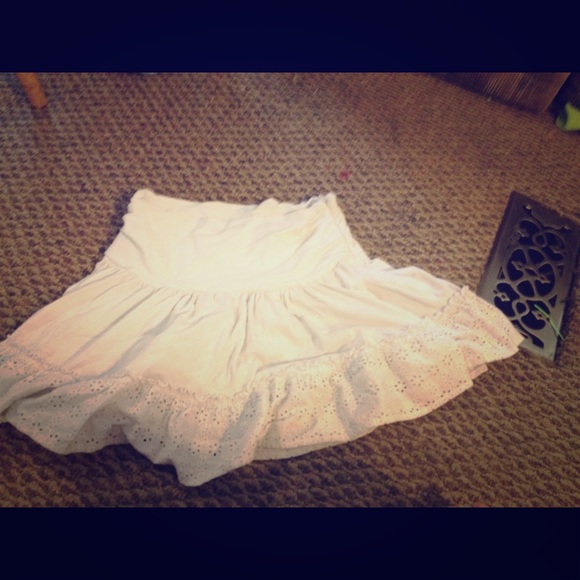 A flowy skirt