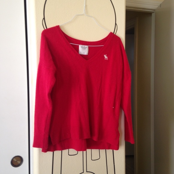 Red sweater