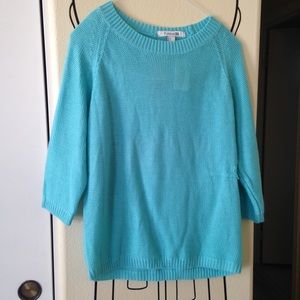 mint sweater