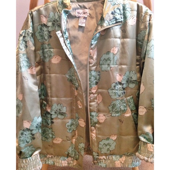 Floral Print Winter Jacket