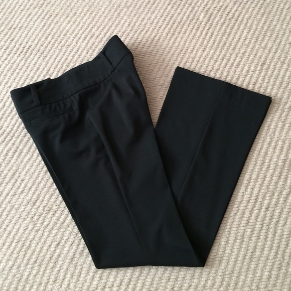 BEBE black fitted pants