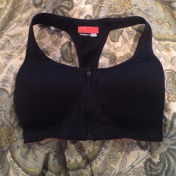 Black Under Armour Sports Bra