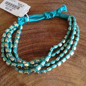 Jcrew Gold Bead Bracelet