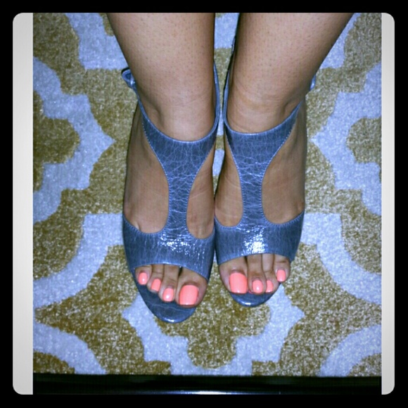 Nine West: Charcoal grey heels