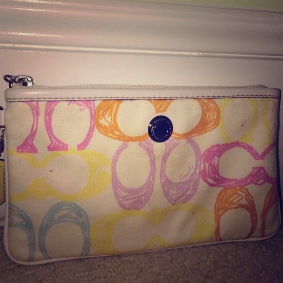 Coach wristlet