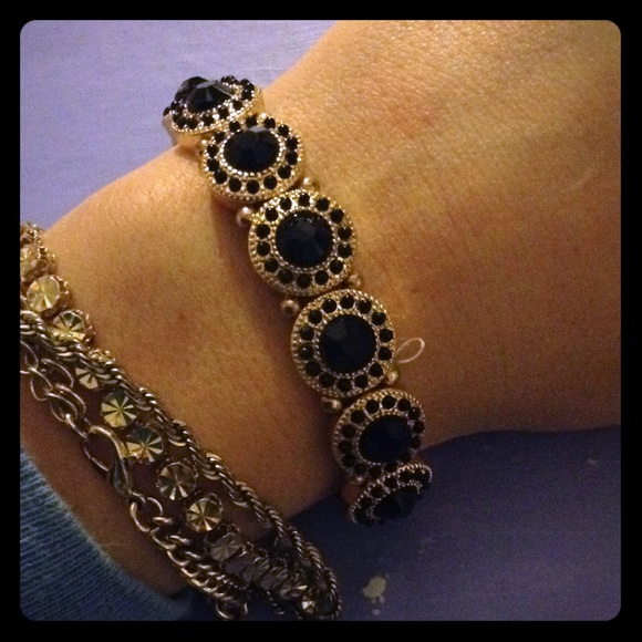 Black & Gold Bracelet