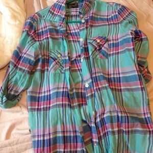 American eagle half length flannel