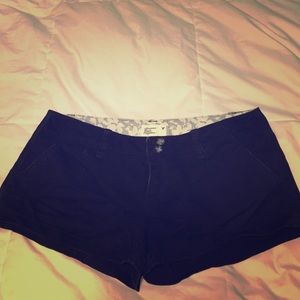 AE black shorts