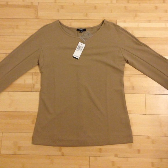 Mocha 3/4 sleeve top