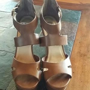 Tan wedges
