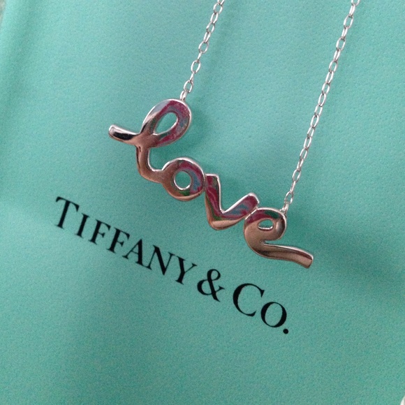 Sold in bundle🚨Tiffany Inspired Love Necklace 925 - Picture 2 of 3