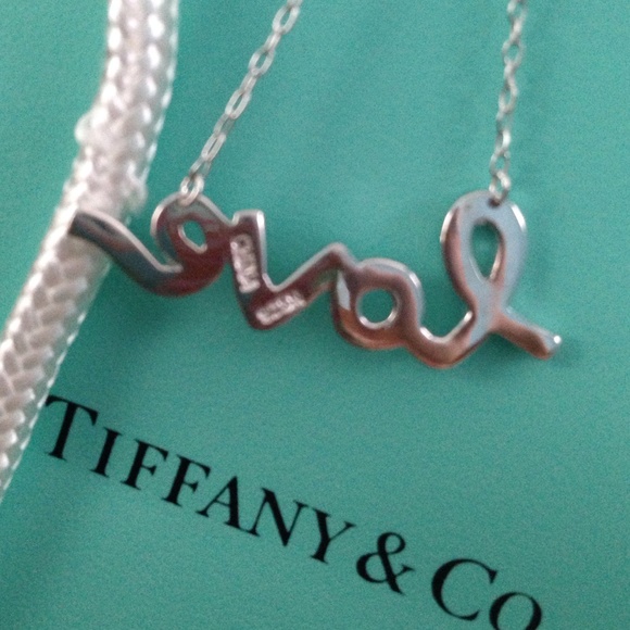 Sold in bundle🚨Tiffany Inspired Love Necklace 925 - Picture 3 of 3