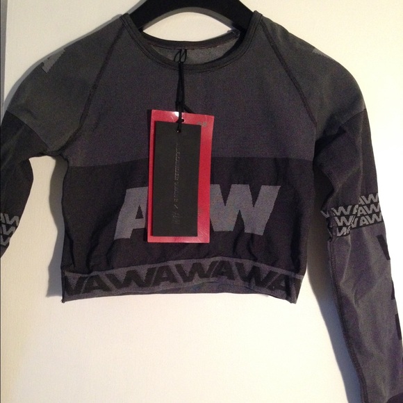 Alexander wang x hm crop top