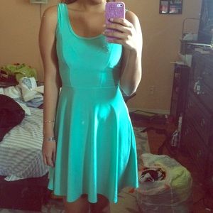 Mint Skater Dress