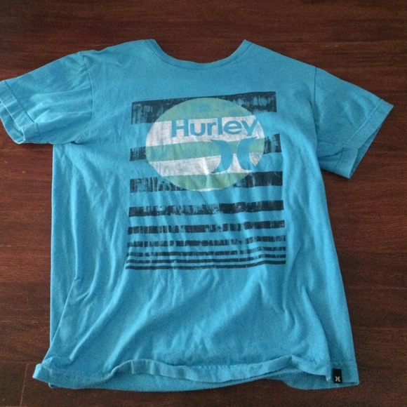 Turquoise Hurley t shirt