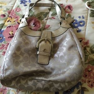 Authentic Silver silver coach✨