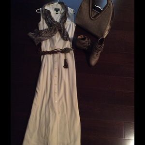 Stunning Ralph Lauren Silk Maxi Dress