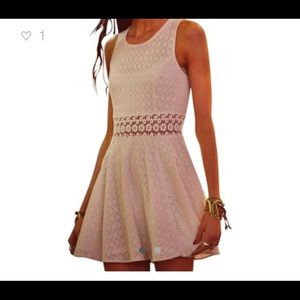 Free People White Daisy White Dress