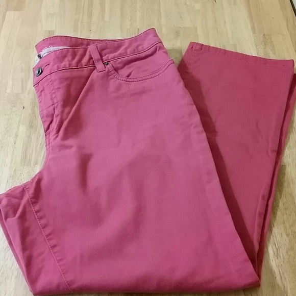 Coral colored pants