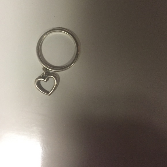 James Avery Charm Ring with Heart