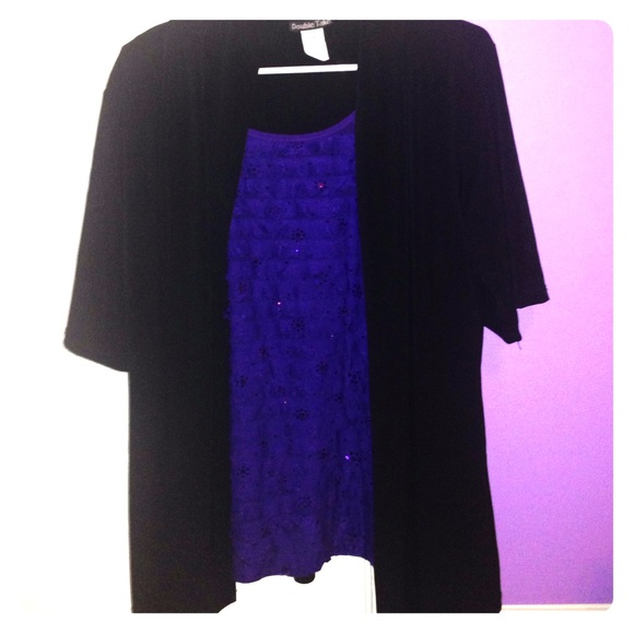 ❤️Dressy Top and Cardigan Combo - Picture 1 of 2