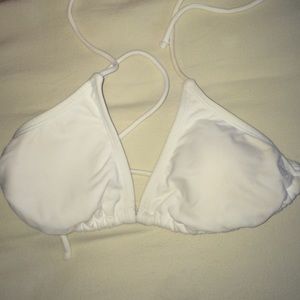 Op white swim top