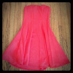 Bright coral pink skater dress. BRAND NEW